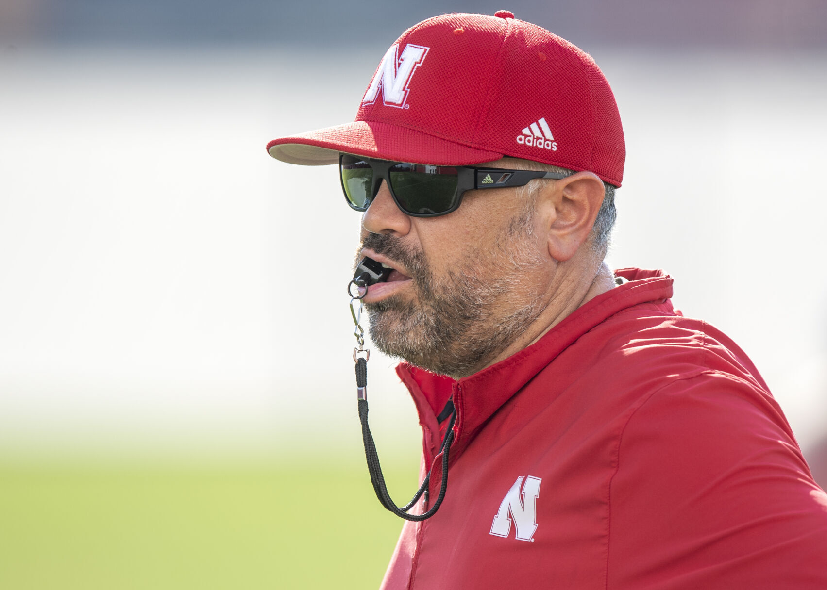 NU football practice, 8.8